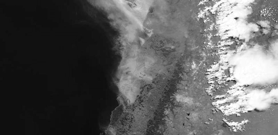 Imagen satelital completa conservada por NASA Earthdata
